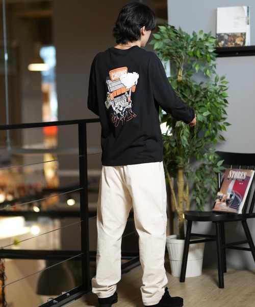 CHUMS(チャムス) tシャツ ロンT/長袖ティシャツ/カットソー バック CHUMS(チャムス) tシャツ ロンT/長袖ティシャツ/カットソー バック
