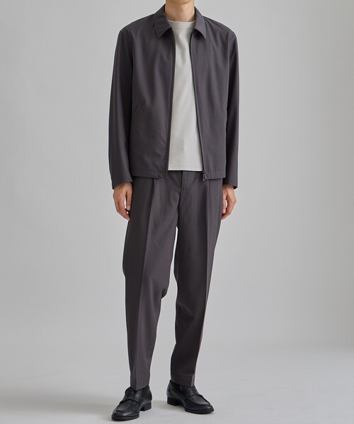 UNITED TOKYO VISTO WOOL  2WAY ジップブルゾン UNITED TOKYO（ユナイテッドトウキョウ）の「VISTO WOOL 2WAY
