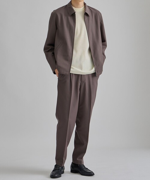 UNITED TOKYO VISTO WOOL  2WAY ジップブルゾン UNITED TOKYO（ユナイテッドトウキョウ）の「VISTO WOOL 2WAY