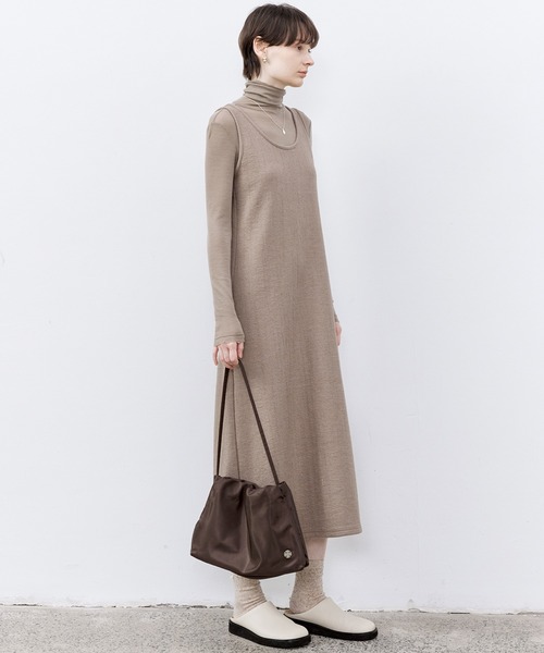 ニット セーター 「tageechita」テクスチャーウール ハイネック長袖ニット レディース メンズ tageechita ニット セーター 「tageechita」テクスチャーウール