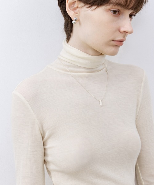 tageechita ニット セーター 「tageechita」テクスチャーウール