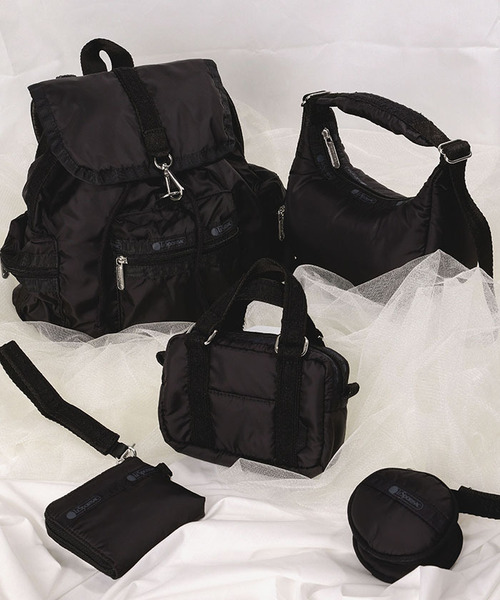 【GLOWNY X LeSportsac】韓国人気 / 財布★ GY SLIM WALLET ★ LeSportsac 財布 GY SLIM WALLET ミッドナイトノワール