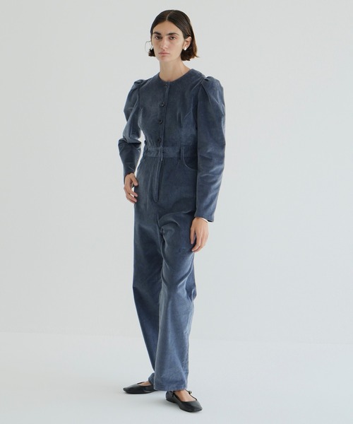 clane オールインワン　ワンピース CLANE（クラネ） オールインワン CORDUROY JUMPSUIT レディース