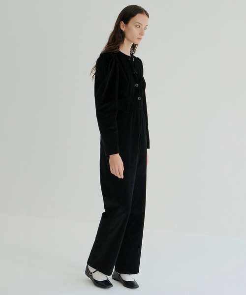 サロペット・オーバーオール・オールインワン CLANE CORDUROY JUMPSUIT CLANE（クラネ） オールインワン CORDUROY JUMPSUIT レディース