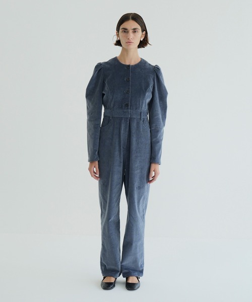 サロペット・オーバーオール・オールインワン CLANE CORDUROY JUMPSUIT CLANE（クラネ） オールインワン CORDUROY JUMPSUIT レディース