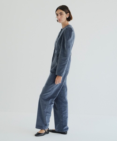 サロペット・オーバーオール・オールインワン CLANE CORDUROY JUMPSUIT CLANE（クラネ） オールインワン CORDUROY JUMPSUIT レディース