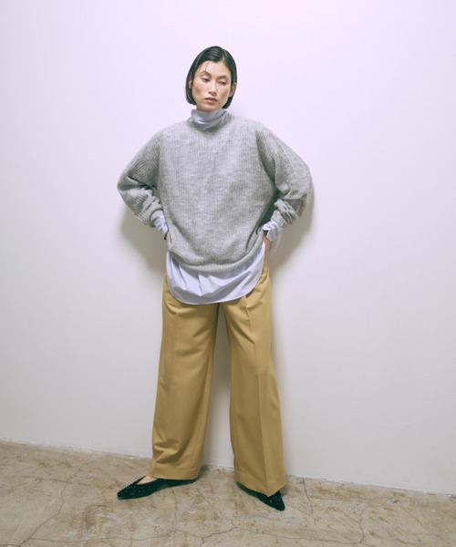 その他 ume EN NEUME パンツ Color Semi-Wide Trousers レディース : ZOZOTOWN