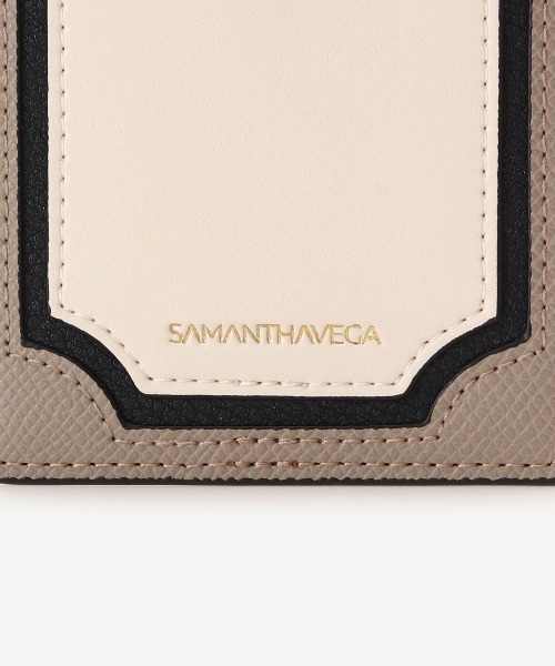 Samantha Vega パスケース フロントリボンベルトパスケース