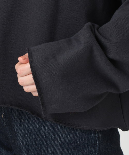 B.C STOCK トレーナー スウェット ラメサガラ刺繍ロングスリーブ