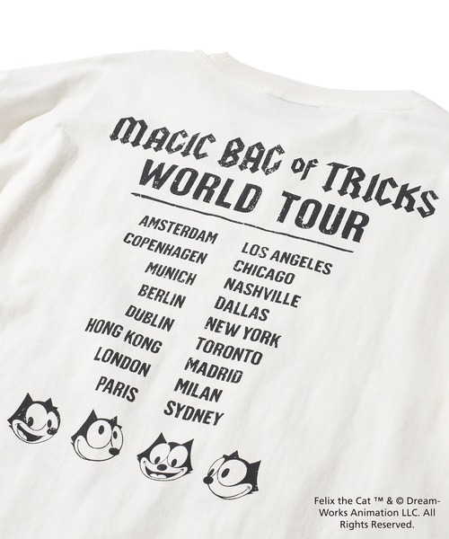 ADPOSION tシャツ 「FELIX THE CAT/フィリックス・ザ・キャット