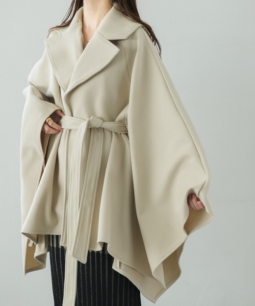 NEUNA（ヌナ） ポンチョ FREE アイボリー レディース : ZOZOTOWN Yahoo