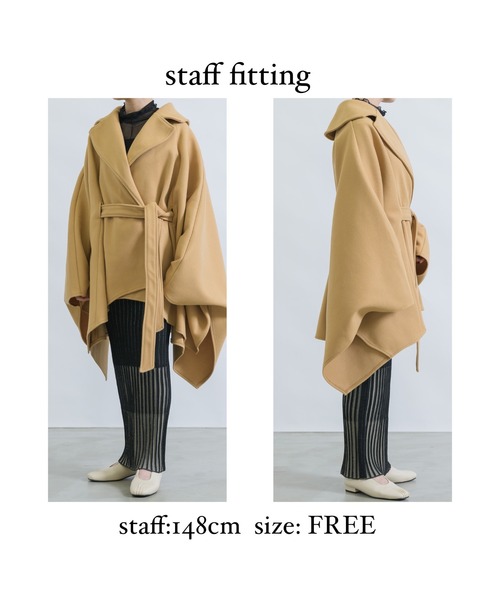 NEUNA（ヌナ） ポンチョ FREE アイボリー レディース : ZOZOTOWN Yahoo