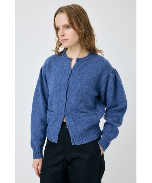 MOUSSY（マウジー） カーディガン BUTTON UP ニットカーディガン