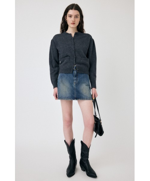 MOUSSY（マウジー） カーディガン BUTTON UP ニットカーディガン