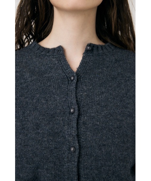 MOUSSY（マウジー） カーディガン BUTTON UP ニットカーディガン