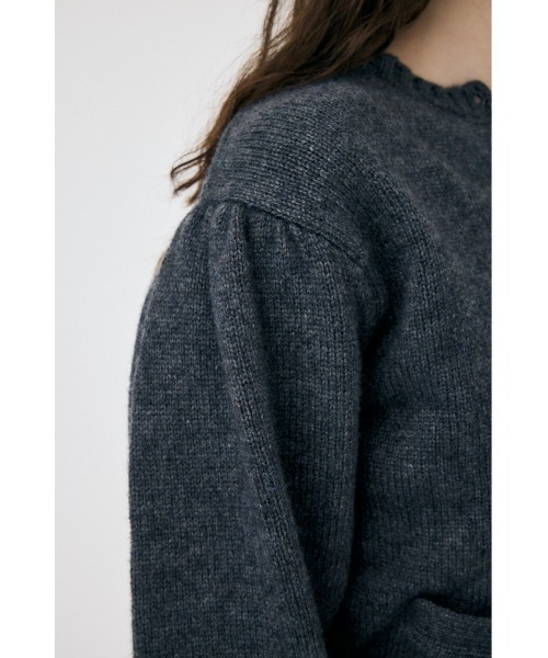 カーディガン moussy - moussy MOUSSY | LOOP BUTTON KNIT カーディガン (カーディガン ) |SHEL