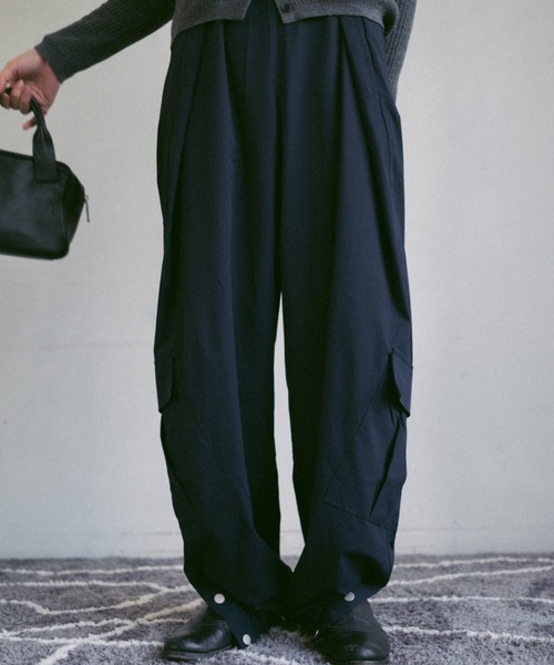 パンツ OHOTORO Nylon Cargo Pants nylon cargo pants | OHOTORO