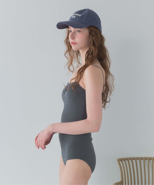 SEA DRESS 水着 フロントホールデザインベアワンピース/水着