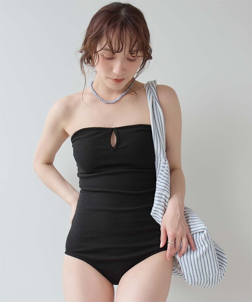 SEA DRESS（シードレス） 水着 フロントホールデザインベアワンピース