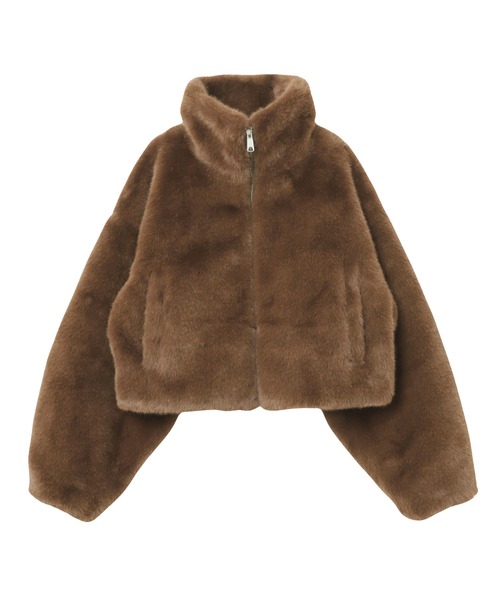 「andme」 「alma design」ブルゾン M アイボリー レディース_画像2