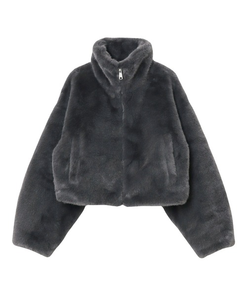 「andme」 「alma design」ブルゾン M アイボリー レディース_画像3