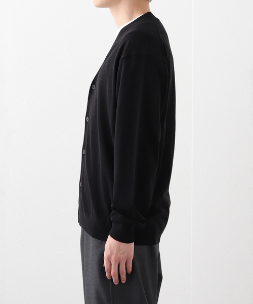 EDIFICE（エディフィス） カーディガン ATON (エイトン) NUBUCK SILK