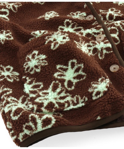 「anap mimpi」 ノーカラージャケット FREE ブラウン レディース_画像8