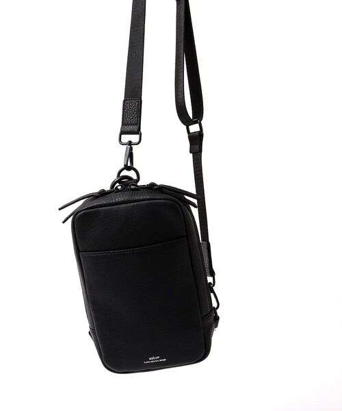 waku（ワク） ウエストポーチ 「waku/ワク」レザーボディバッグ WK