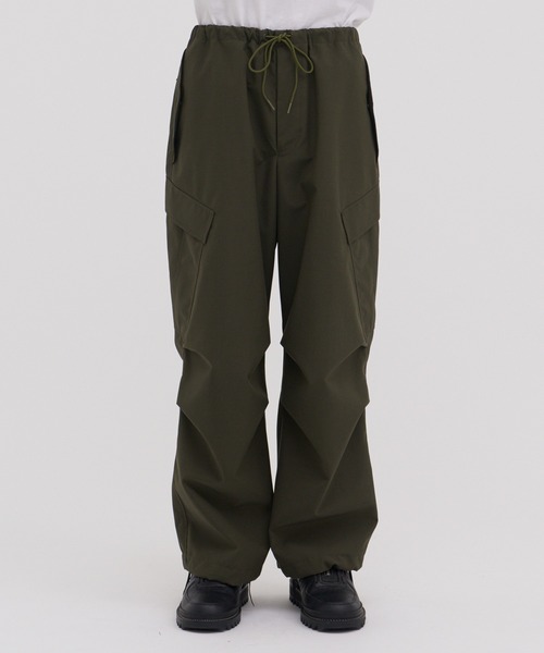 パンツ marka OVER PANTS marka(マーカ) - OVER PANTS ORGANIC COTTON SATIN BRUSHED – Area