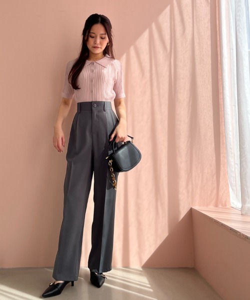 今季⭐︎2025春夏39600円販売中⭐︎美ラインリブニット新品同様 セール】2025春夏新作 バリエーションフレンチラメリブニット