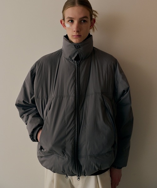 AIMNAIM（エイムネイム） ブルゾン LARGE グレー メンズ : ZOZOTOWN