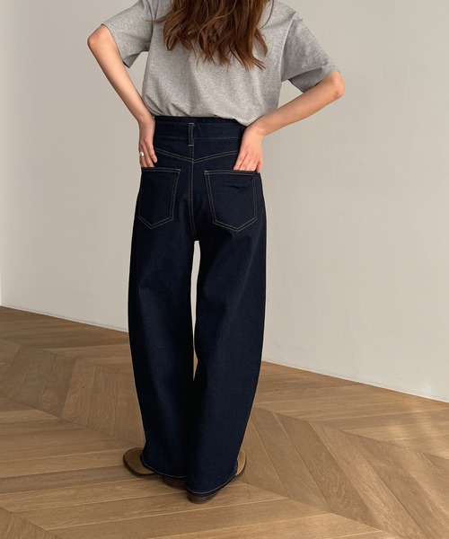 キャナルジーン　カーブデニム CANAL JEAN（キャナルジーン）の「El mar カーブデニムパンツ