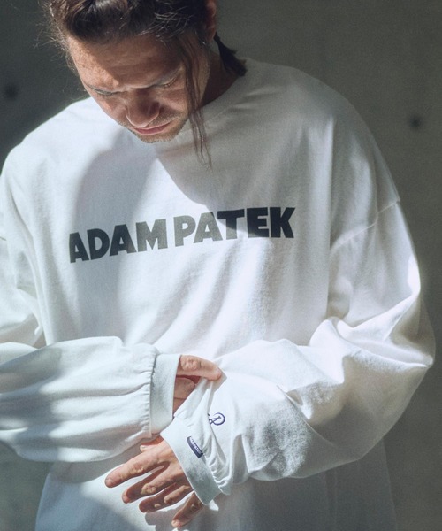 ADAM PATEK（アダムパテック） tシャツ ADAMPATEK/basic logo long 