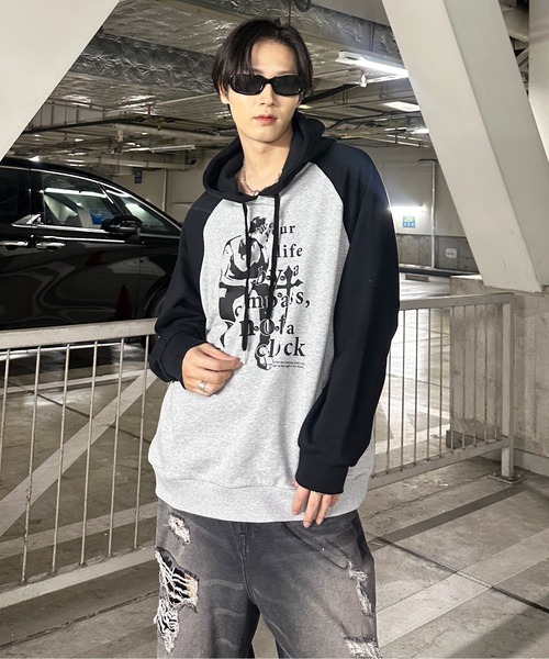 sedacle パーカー sedacle」 プルオーバーパーカー LARGE ブラック メンズ