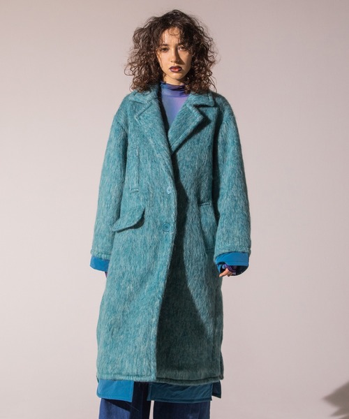 AULA AILA（アウラ アイラ） チェスターコート 0 パープル レディース