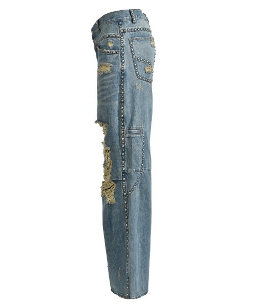 BREATH ジーンズ 「BREATH / ブレス」SUICIDE STUDS WIDE DENIM