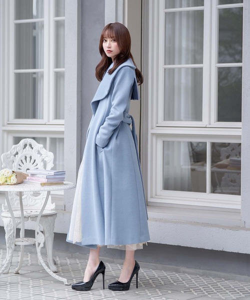 「emiriawiz」 チェスターコート SMALL グレー レディース_画像2