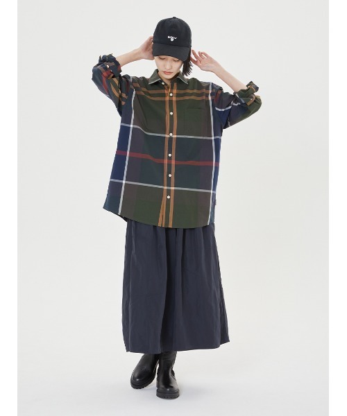Barbour（バブアー） シャツ ラージ タータンチェック レギュラー