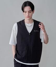 ベスト ジレ BROWNY/「25年春夏新作」TRポケットZIPベスト メンズ レディース｜ZOZOTOWN Yahoo!店