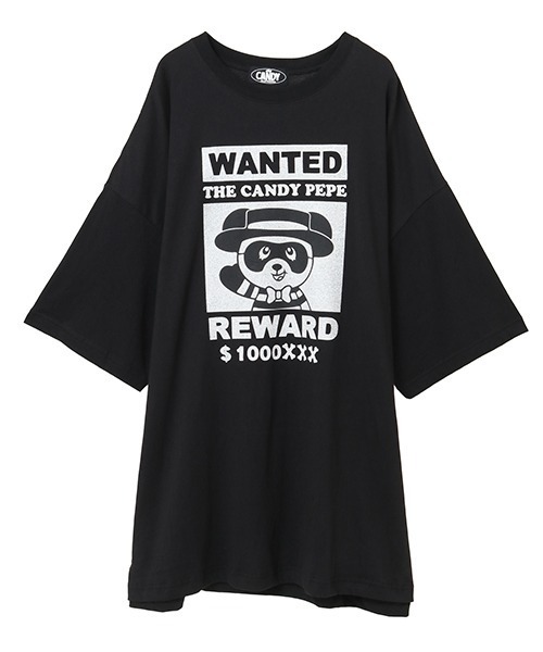 tシャツ WANTED PEPE BIG BIG Tシャツ レディース メンズ