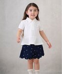 パンツ 「リンク」スカラップショートパンツ(キ...の詳細画像1