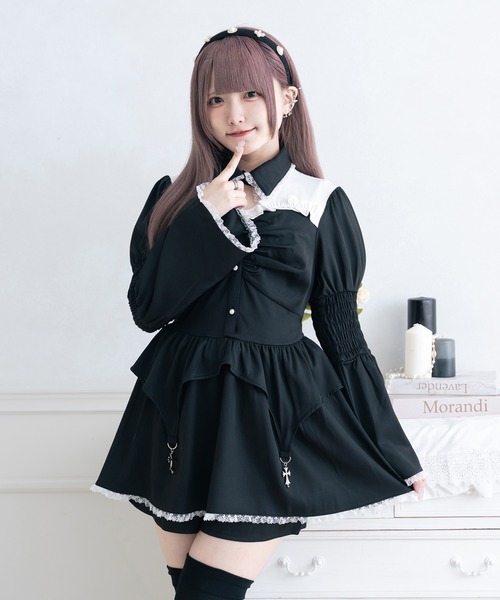 Pal elfy ワンピース ゴシッククロムコンビネゾン : ZOZOTOWN Yahoo!店