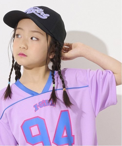 9090 girl クロス ロゴ メッシュ キャップ 黒 新品 未使用品 9090 girl クロス ロゴ メッシュ キャップ 黒 新品 未使用品