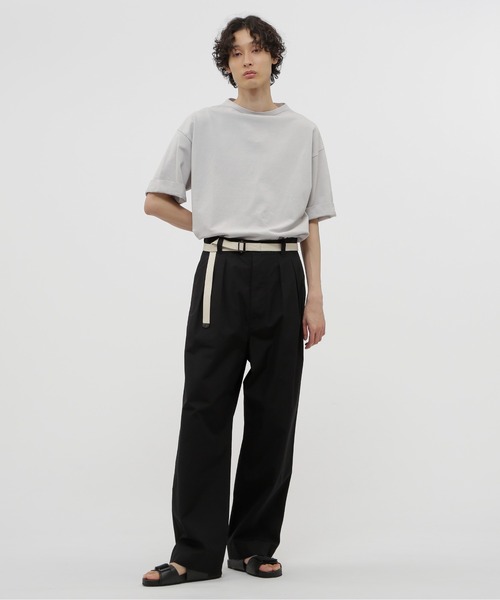 MHL. コットンポプリンパンツ マーガレットハウエル MHL. 2024SS コットン ポプリン パンツ Ⅲ