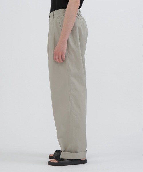 パンツ MHL.FINE COMPACT COTTON POPLIN size1 FINE COMPACT COTTON POPLIN TROUSERS | MHL.（エムエイチエル