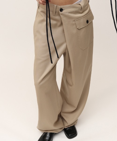パンツ 「leinwande」Work Wrapped Trousers レディースの画像