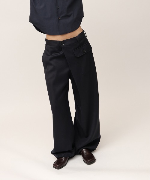 パンツ 「leinwande」Work Wrapped Trousers レディースの画像