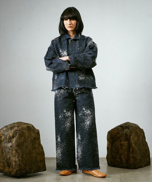 Dulcamara（ドゥルカマラ） デニムジャケット gジャン グラニュール