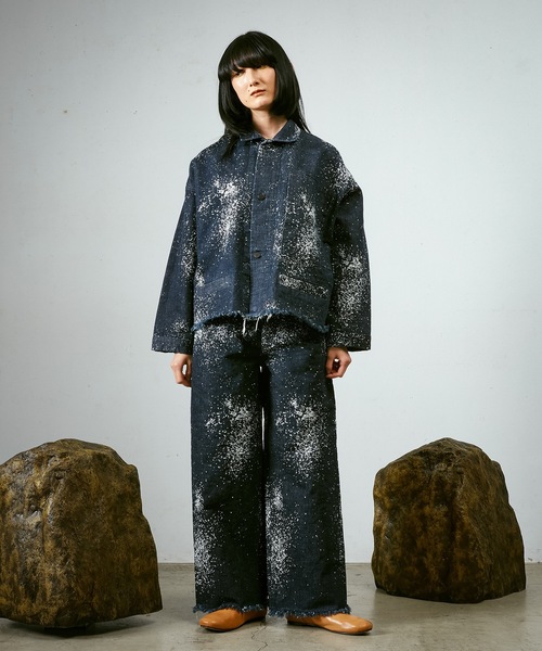 Dulcamara（ドゥルカマラ） デニムジャケット gジャン グラニュール