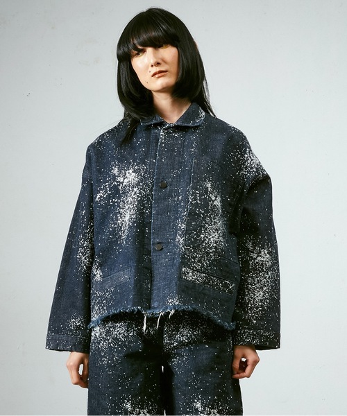 Dulcamara（ドゥルカマラ） デニムジャケット gジャン グラニュール